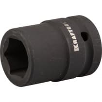Торцовая головка ударная KRAFTOOL 3/4", 22 мм, Cr-Mo сталь, фосфатированная 27945-22_z01