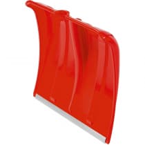 Лопата снеговая без черенка СИБИН 385 x 370 мм, пластиковая, красный 421832