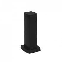 Мини-колонна Snap-On алюминиевая с крышкой из пластика 1 секция, высота 0,3 метра, цвет черный Legrand 653002