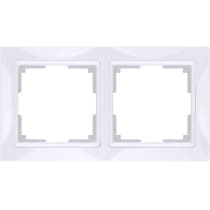 Рамка на 2 поста Werkel Snabb basic WL03-Frame-02 белый W0022001