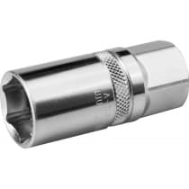 Торцовая головка KRAFTOOL 1/2", 21 мм, Cr-V сталь, хромированная 27812-21_z01