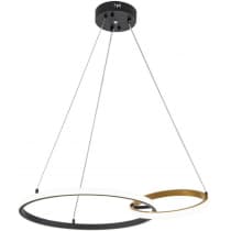 Подвесной светильник Escada Relation 10230/2LED Black/Gold