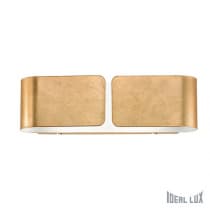 Настенный светильник Clip CLIP AP2 SMALL ORO Ideal Lux