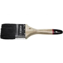Кисть плоская STAYER 75 мм, 3", щетина натуральная чёрная, деревянная ручка UNIVERSAL-EURO 01022-075