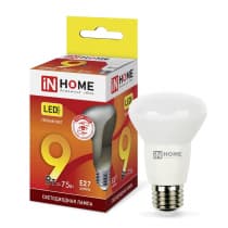Лампа светодиодная LED-R63-VC 9Вт 230В Е27 3000К 720Лм IN HOME 4690612024301