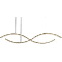 Подвесной светильник Newport 8240 8242/160 gold