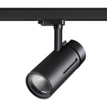 Трехфазный трековый cветильник IP20 LED 4000K 30W 175-245V DEP 358595 PORT NT21 000 черный   NOVOTECH DEP 358595