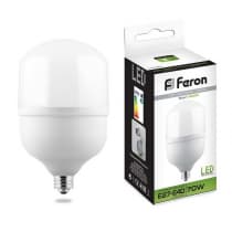 Лампа светодиодная FERON LB-65, T140 (промышленная), 70W 230V E27-E40 4000К 25822