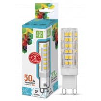 Лампа светодиодная LED-JCD-standard 5Вт 230В G9 4000К 450Лм ASD 4690612004631