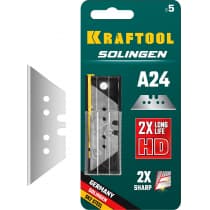 KRAFTOOL SOLINGEN А24 лезвия трапециевидные, 5 шт 09625-S5_z02