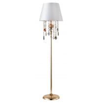 Торшер Crystal Lux Mercedes PT1 Gold/Color
