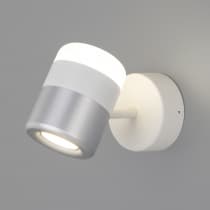 Настенный светильник Eurosvet Oskar 20165/1 LED белый/серебро