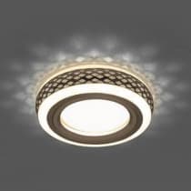 Встраиваемый светильник Gauss Backlight BL082 бронза/белый GU5.3 3W Led 3000K