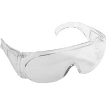 Защитные очки STAYER MX-3 монолинза с дополнительной боковой защитой и вентиляцией, открытого типа 11041_z01