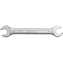 Гаечный ключ рожковый KRAFTOOL 17х19 мм, Cr-V сталь, хромированный 27033-17-19