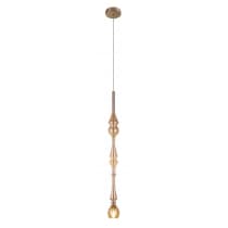 Подвесной светильник Crystal Lux LUX NEW SP1 D AMBER