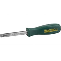 Вороток для торцовых головок KRAFTOOL 1/4", 150 мм, хромированный 27833_z01