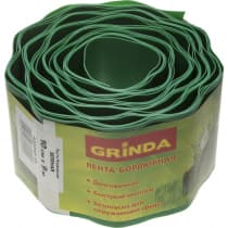 Лента бордюрная GRINDA 10 см х 9 м, зеленая 422245-10