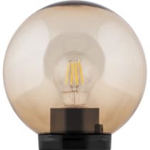 Светильник садово-парковый, серии «Оптима» FERON НТУ 01-60-203 1*60W, E27, 230V, IP44, цвет золотой, шар, на столб 11563