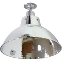 Светильник купольный (НСП) FERON HL38, 60W, угол рассеивания 60°, 230V/50Гц, E27 IP20, цвет хром 12063