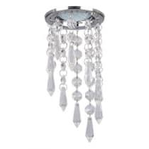 Встраиваемый светильник Ecola MR16 CR1001 GU5.3 Glass хром/прозрачный FA16RVECB