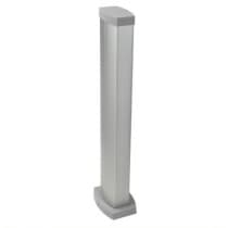 Мини-колонна Snap-On алюминиевая с крышкой из алюминия, 2 секции, высота 0,68 метра, цвет алюминий Legrand 653024