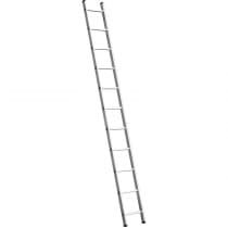 Лестница приставная алюминиевая СИБИН число ступеней 11, алюминий, максимальная нагрузка 150 кг 38834-11