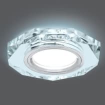 Встраиваемый светильник Gauss Backlight BL054 кристалл/хром GU5.3 Led 4100K