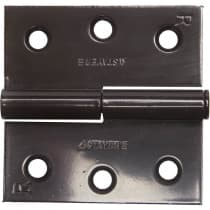 Петля разъемная MASTER STAYER 75 x 75 x 2.4 мм, 1 шт., цвет коричневый, правая 37613-75-3R