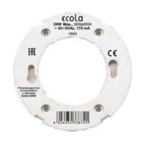 Патрон для ламп GX53 Ecola Base пластиковый GX53FPECB