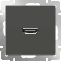 Розетка HDMI Werkel WL07-60-11 серо-коричневый 4690389097485