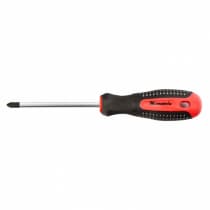 Отвертка Fusion, PZ2 x 100 мм, CrV, трехкомпонентная рукоятка Anti slip Matrix 11403