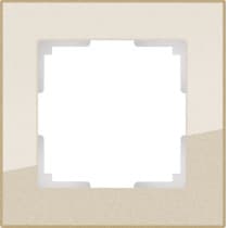 Рамка на 1 пост Werkel Favorit WL01-Frame-01 шампань 4690389122941