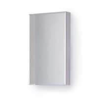 Зеркало-шкаф RAVAL Kub 40 белый универсальный (Kub.03.40/W)