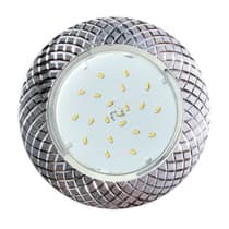 Ecola GX53 H4 DL5381 светильник встраив. без рефл. Сетка матовый Хром/Алюм 20x110 (к+) FC5381ECB