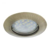 Встраиваемый светильник Ecola Light MR16 DL92 GU5.3 черненая бронза FB1612EFY
