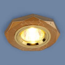 Встраиваемый светильник Elektrostandard 2040 золото