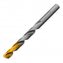 Сверло спиральное по металлу 10 x 133 мм, Р6М5, Golden Tip  Denzel 718242