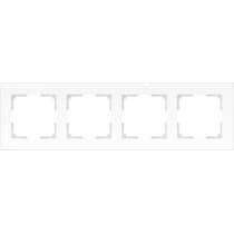 Рамка на 4 поста Werkel Favorit WL01-Frame-04 белый матовый W0041105 