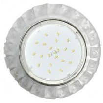 Встраиваемый светильник Ecola GX53 H4 5361 Glass хром FN53RGEFB