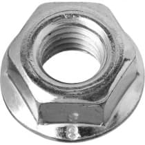 Оцинкованная гайка ЗУБР DIN 6923 с фланцем, M6, 14 шт, кл. пр. 8 303636-06