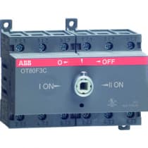 ABB OT80F3C Выключатель-разъединитель реверсивный 3Р 80А без ручки управления 1SCA105402R1001