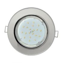 Встраиваемый светильник Ecola GX53 H4 5310 Glass хром/зеркальный FM53RNECH