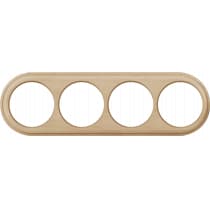 Рамка на 4 поста Werkel Legend WL15-frame-04 светлый бук 4690389117251