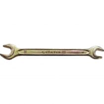 Гаечный ключ рожковый STAYER 8х10 мм, оцинкованный 27038-08-10
