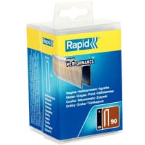 Скобы RAPID тип 90, 20 мм, 3000 шт., супертвердые, закаленные, узкие 5000123