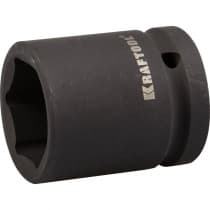 Торцовая головка ударная KRAFTOOL 3/4", 30 мм, Cr-Mo сталь, фосфатированная 27945-30_z01