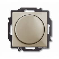 Светорегулятор поворотно-нажимной 60-400 Вт для л/н ABB BJB Basic 55 Шамп