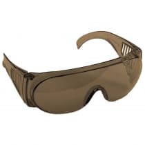 Очки защитные STAYER коричневые, открытые, материал дужки поликарбонат 11046
