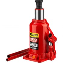 Домкрат бутылочный гидравлический RED FORCE STAYER 20т, 242-452 мм 43160-20_z01